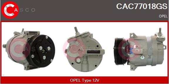 Casco CAC77018GS - Compressore, Climatizzatore www.autoricambi360.it