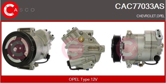 Casco CAC77033AS - Compressore, Climatizzatore www.autoricambi360.it