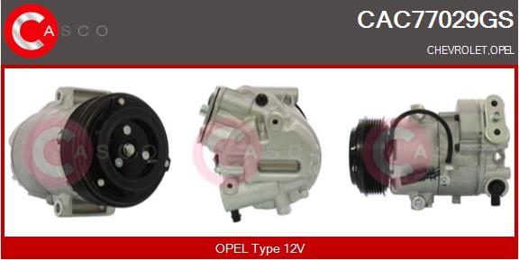 Casco CAC77029GS - Compressore, Climatizzatore www.autoricambi360.it