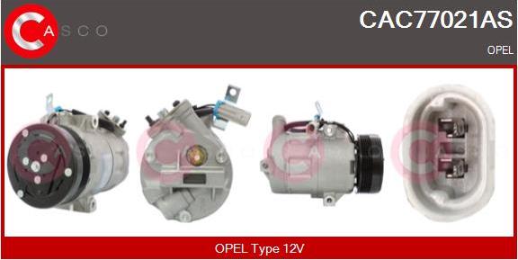 Casco CAC77021AS - Compressore, Climatizzatore www.autoricambi360.it