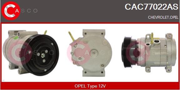 Casco CAC77022AS - Compressore, Climatizzatore www.autoricambi360.it