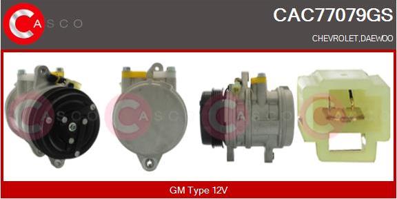 Casco CAC77079GS - Compressore, Climatizzatore www.autoricambi360.it