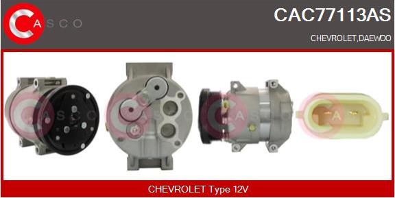 Casco CAC77113AS - Compressore, Climatizzatore www.autoricambi360.it