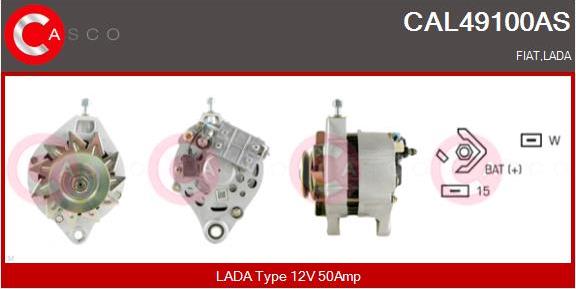 Casco CAL49100AS - Alternatore www.autoricambi360.it