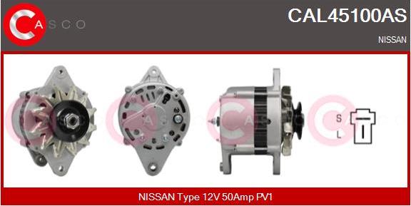 Casco CAL45100AS - Alternatore www.autoricambi360.it