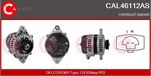 Casco CAL46112AS - Alternatore www.autoricambi360.it