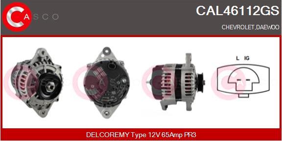 Casco CAL46112GS - Alternatore www.autoricambi360.it