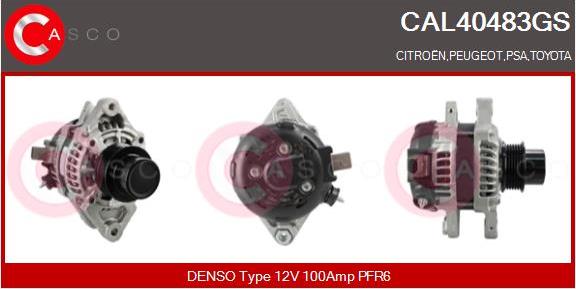 Casco CAL40483GS - Alternatore www.autoricambi360.it