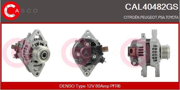 Casco CAL40482GS - Alternatore www.autoricambi360.it