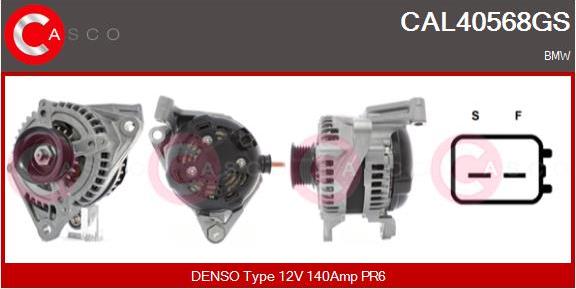 Casco CAL40568GS - Alternatore www.autoricambi360.it