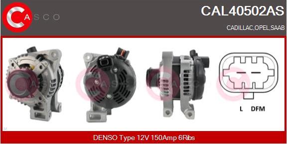 Casco CAL40502AS - Alternatore www.autoricambi360.it