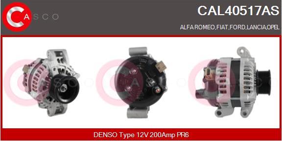 Casco CAL40517AS - Alternatore www.autoricambi360.it