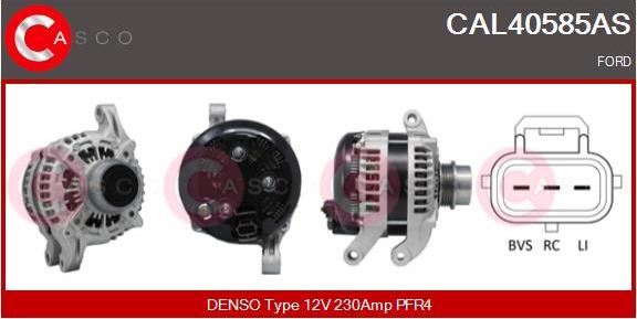 Casco CAL40585AS - Alternatore www.autoricambi360.it