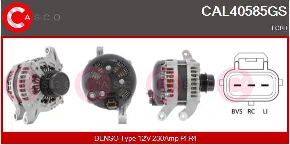 Casco CAL40585GS - Alternatore www.autoricambi360.it