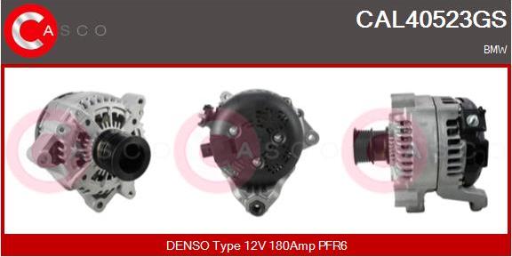 Casco CAL40523GS - Alternatore www.autoricambi360.it