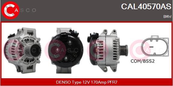 Casco CAL40570AS - Alternatore www.autoricambi360.it