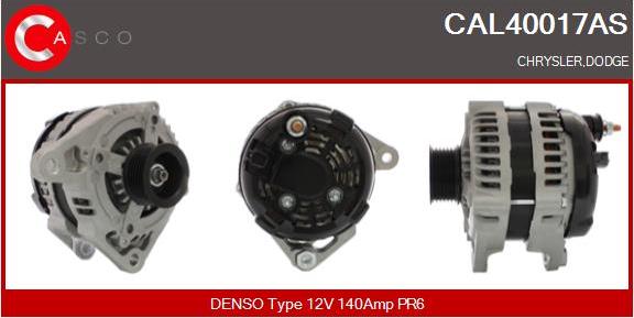 Casco CAL40017AS - Alternatore www.autoricambi360.it