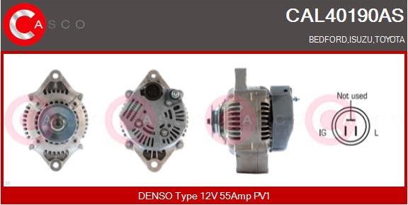 Casco CAL40190AS - Alternatore www.autoricambi360.it