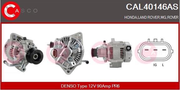 Casco CAL40146AS - Alternatore www.autoricambi360.it