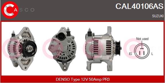 Casco CAL40106AS - Alternatore www.autoricambi360.it