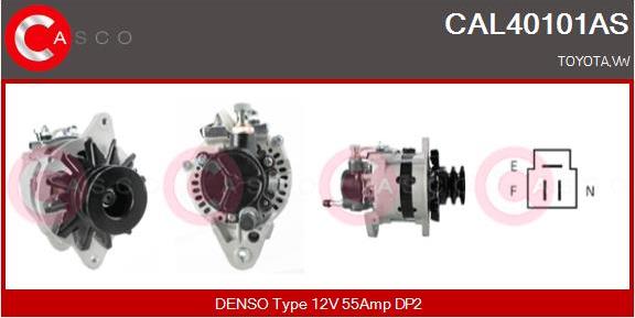 Casco CAL40101AS - Alternatore www.autoricambi360.it