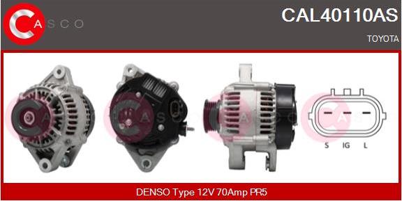 Casco CAL40110AS - Alternatore www.autoricambi360.it