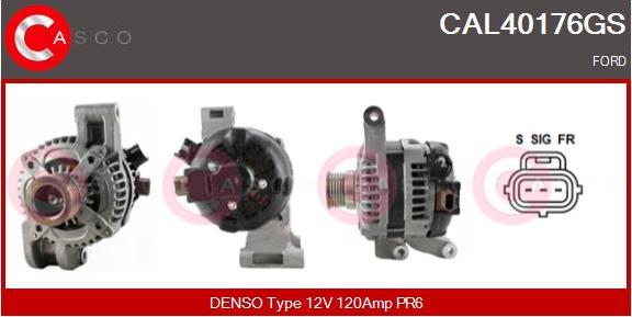 Casco CAL40176GS - Alternatore www.autoricambi360.it