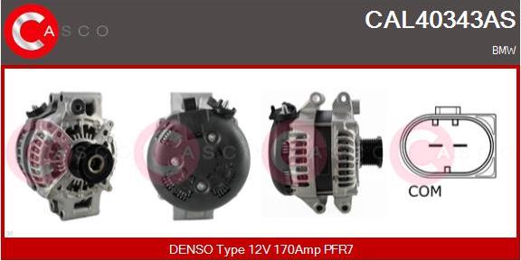 Casco CAL40343AS - Alternatore www.autoricambi360.it