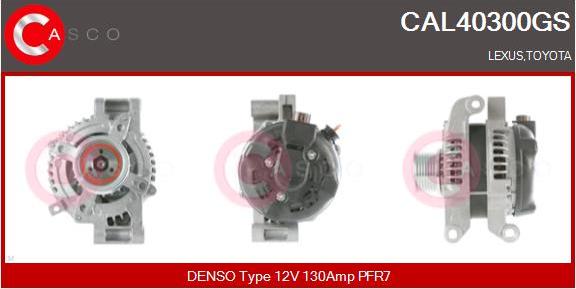 Casco CAL40300GS - Alternatore www.autoricambi360.it