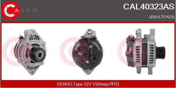 Casco CAL40323AS - Alternatore www.autoricambi360.it