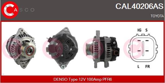 Casco CAL40206AS - Alternatore www.autoricambi360.it