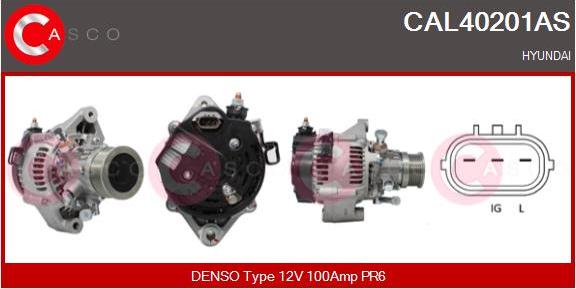 Casco CAL40201AS - Alternatore www.autoricambi360.it