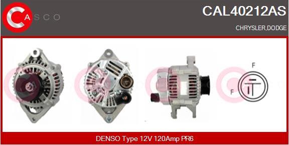 Casco CAL40212AS - Alternatore www.autoricambi360.it