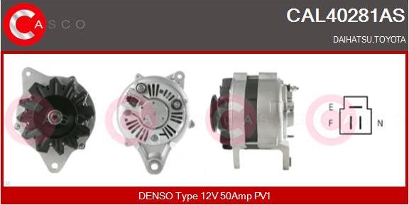 Casco CAL40281AS - Alternatore www.autoricambi360.it