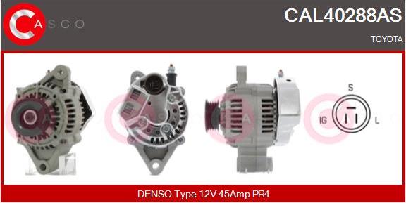 Casco CAL40288AS - Alternatore www.autoricambi360.it