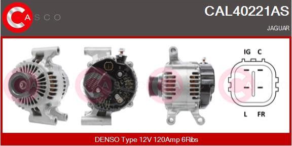 Casco CAL40221AS - Alternatore www.autoricambi360.it