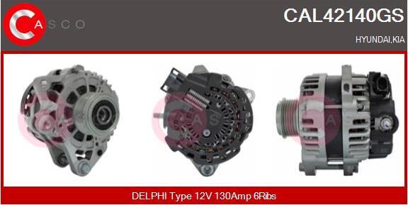 Casco CAL42140GS - Alternatore www.autoricambi360.it