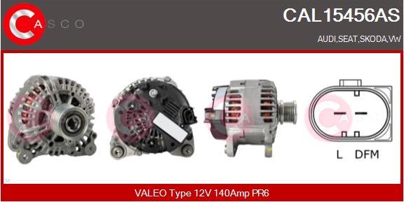 Casco CAL15456AS - Alternatore www.autoricambi360.it