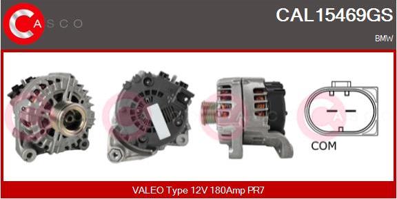 Casco CAL15469GS - Alternatore www.autoricambi360.it