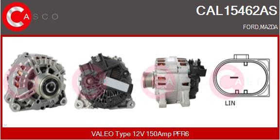 Casco CAL15462AS - Alternatore www.autoricambi360.it