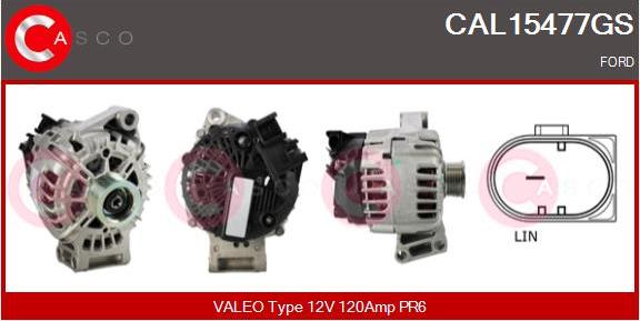 Casco CAL15477GS - Alternatore www.autoricambi360.it