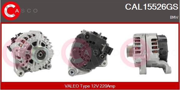 Casco CAL15526GS - Alternatore www.autoricambi360.it
