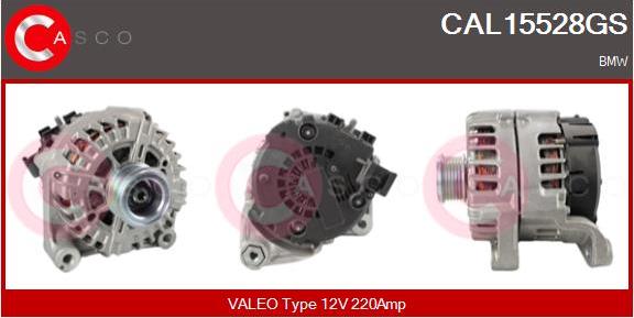Casco CAL15528GS - Alternatore www.autoricambi360.it