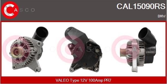 Casco CAL15090RS - Alternatore www.autoricambi360.it