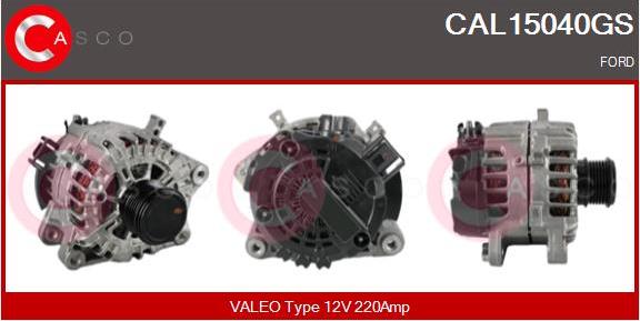 Casco CAL15040GS - Alternatore www.autoricambi360.it