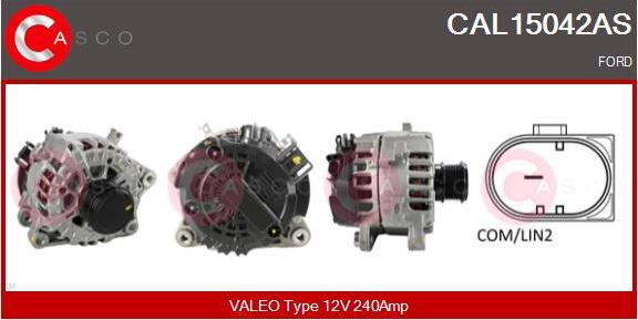 Casco CAL15042AS - Alternatore www.autoricambi360.it