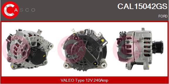 Casco CAL15042GS - Alternatore www.autoricambi360.it