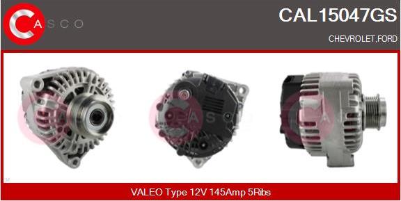 Casco CAL15047GS - Alternatore www.autoricambi360.it