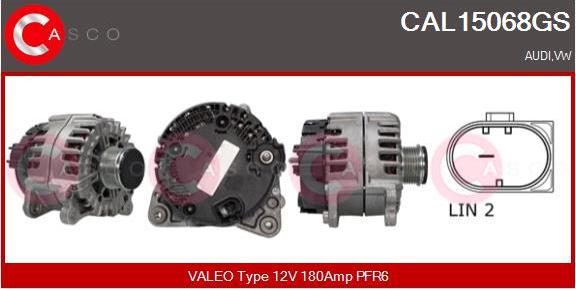 Casco CAL15068GS - Alternatore www.autoricambi360.it