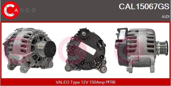 Casco CAL15067GS - Alternatore www.autoricambi360.it